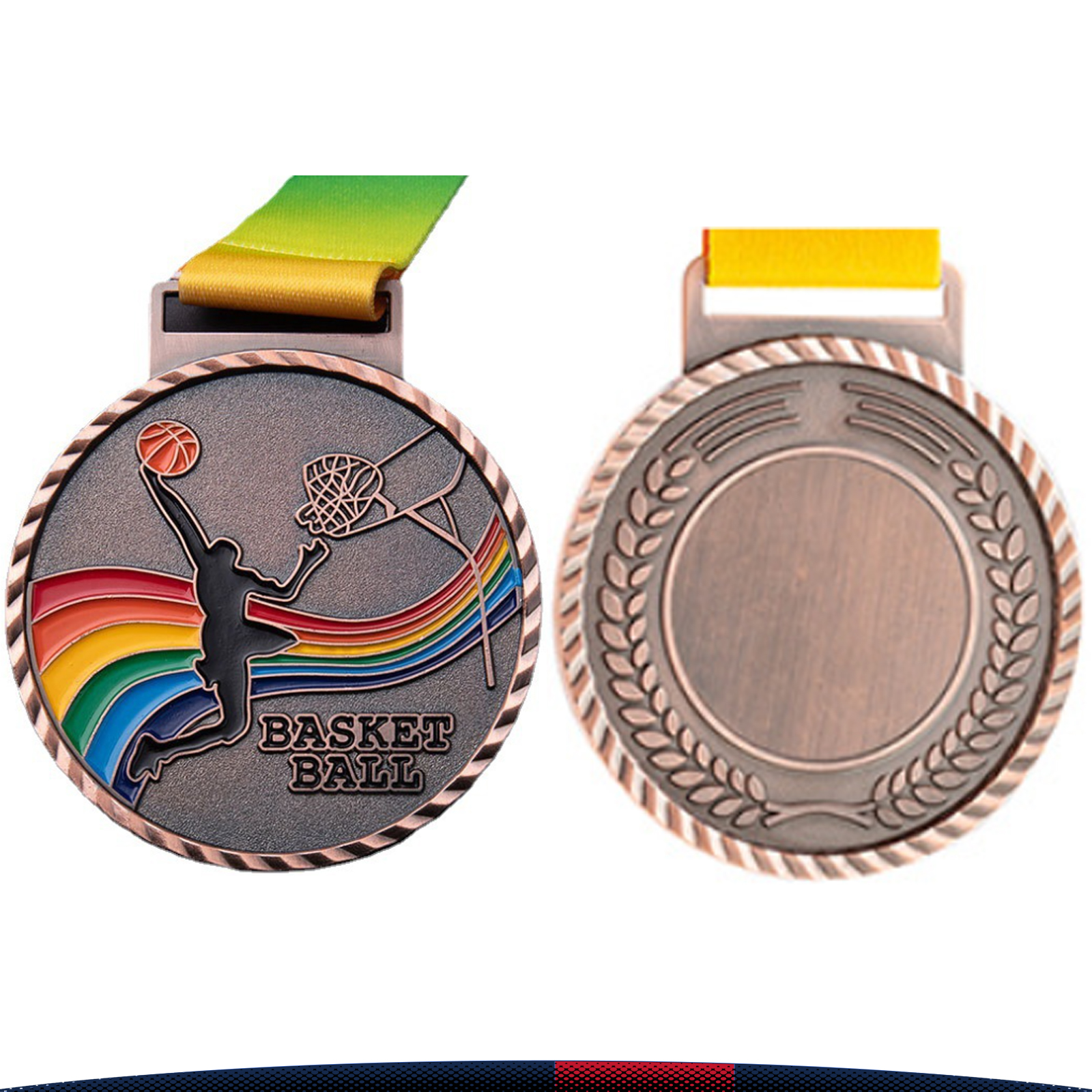 Basketball Award Medals 2