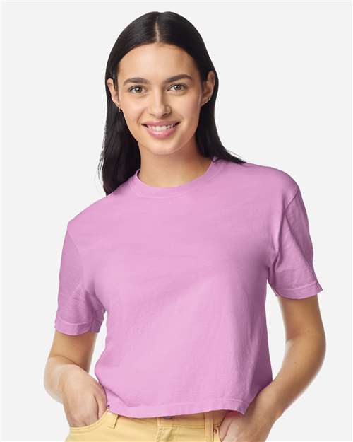 Women's Garment-Dyed Heavyweight Boxy T-Shirt - 3023CL 62