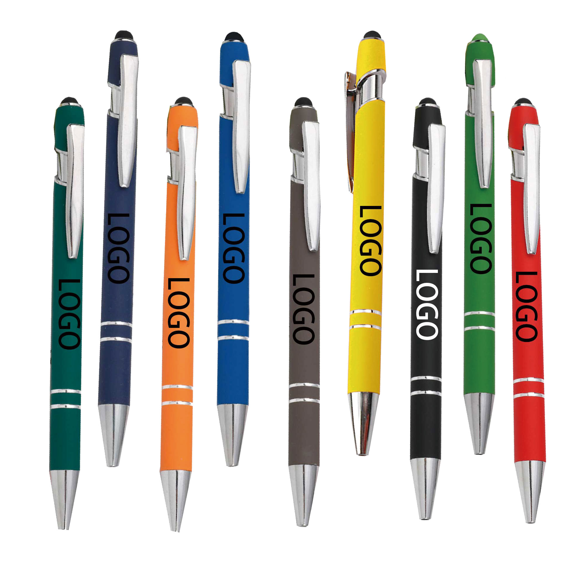 Capacitive Tip Aluminum Ballpoint Pen 2