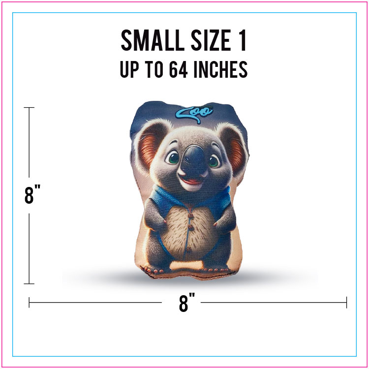 Small Size 1 Full Color Life-Like Pillow (Up to 64 square inches) 2