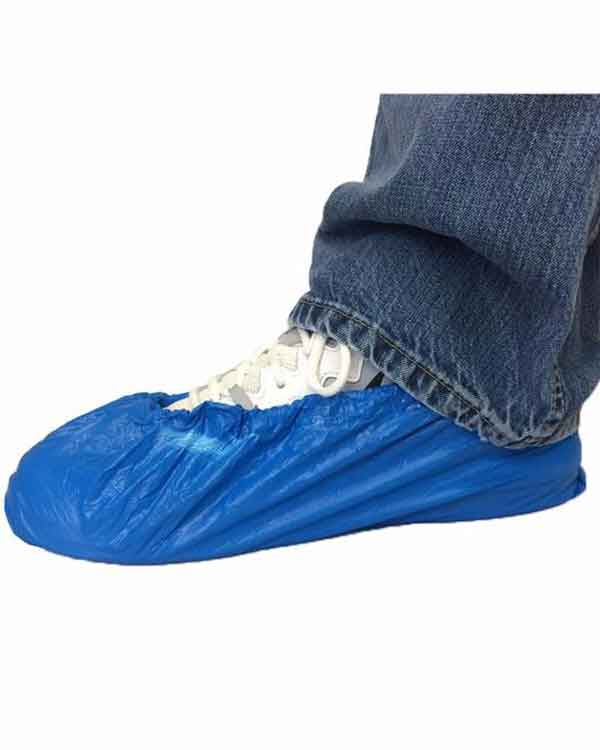 Heavyweight 12gm (.45 oz.) CPE, Impervious Shoe/Boot Covers - 100-ct Bag 4
