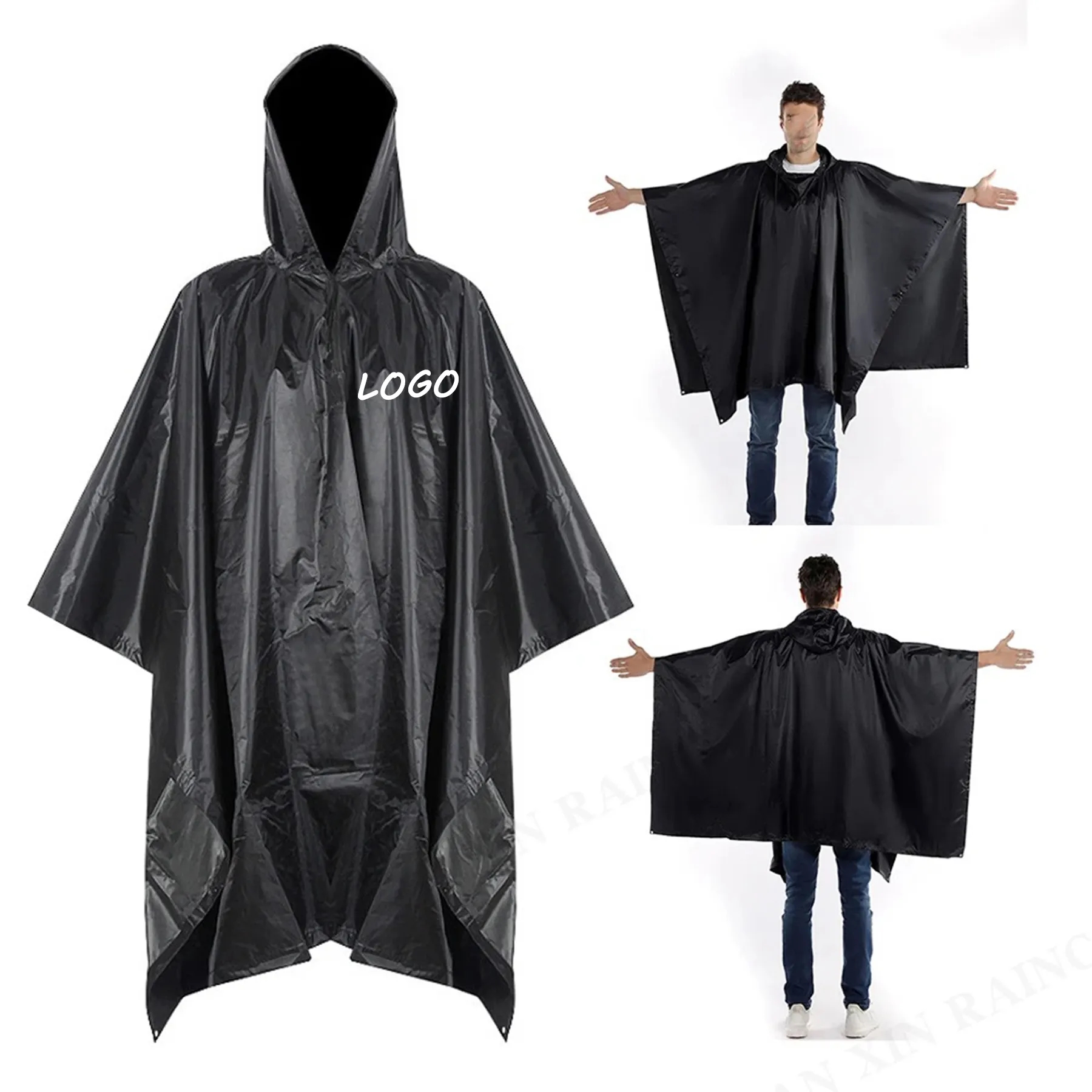 3 in 1 multifunctional Raincoat/Poncho 1
