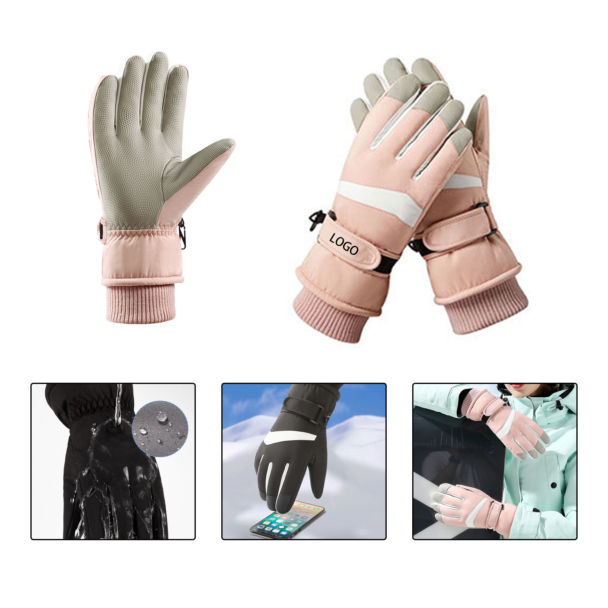 MOQ:5pcs Ski Gloves 2