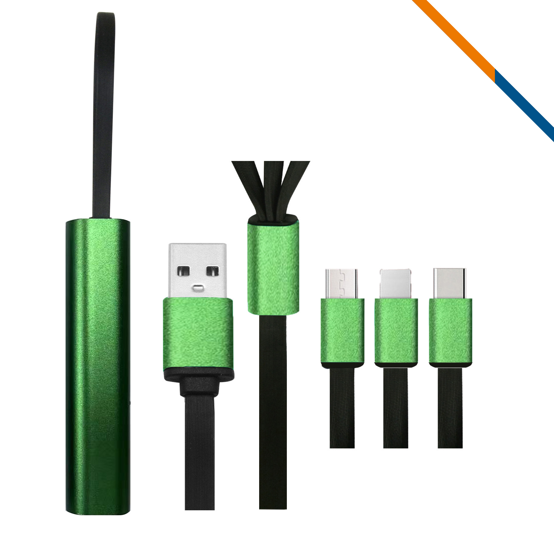 Triggle Retractable 3in1 Charging Cable 4