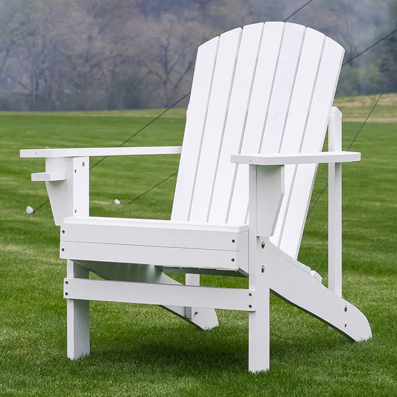 Outdoor Porch Wood Frog Chair 2