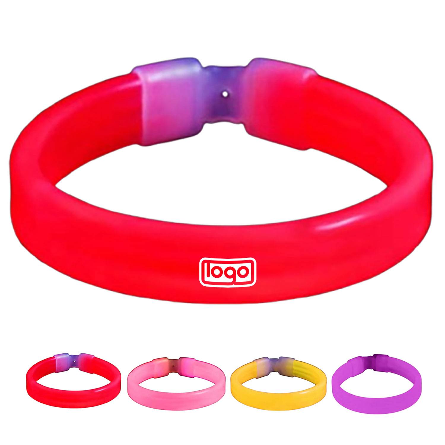 LED Glow in the Dark Light Up Bracelet 6