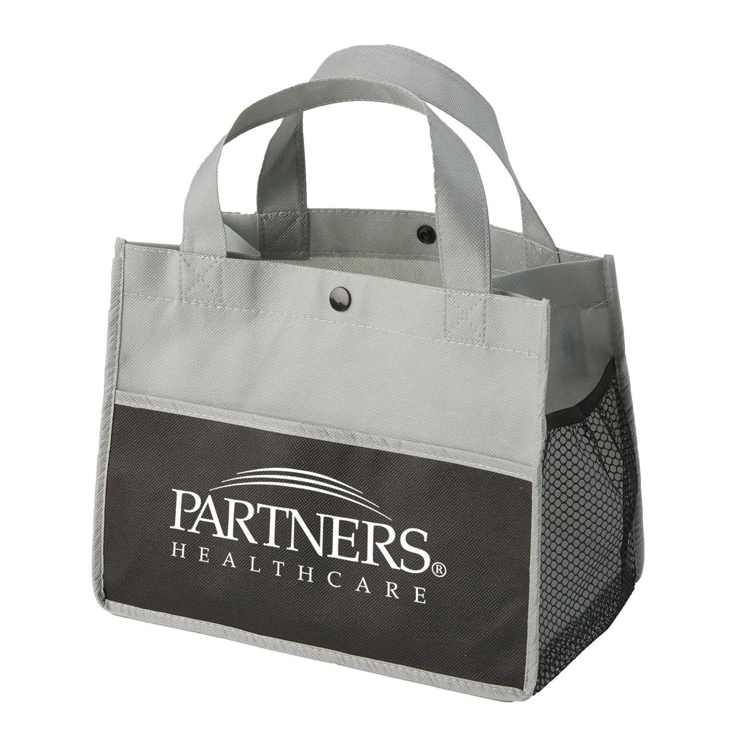Mini Snap Non-Woven Lunch Tote Bag 5