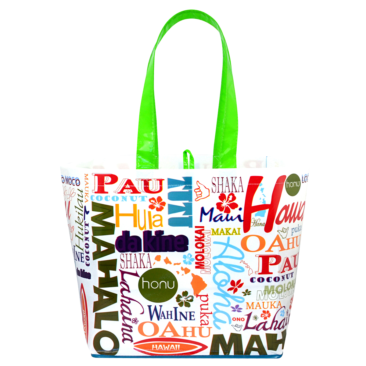 Custom 120g Laminated Non-Woven PP Tote Bag 20"x13"x8" 1