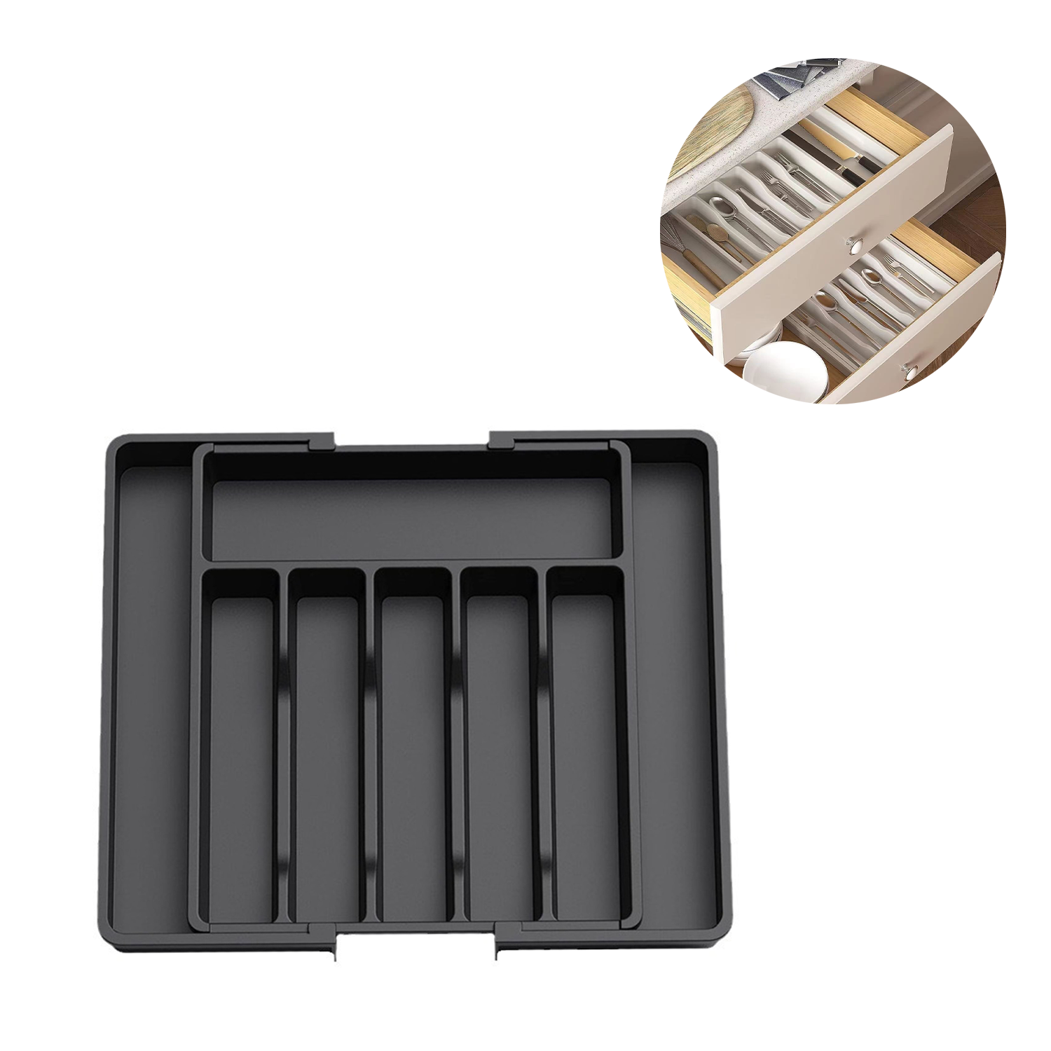 Expandable Drawer Organizer 6
