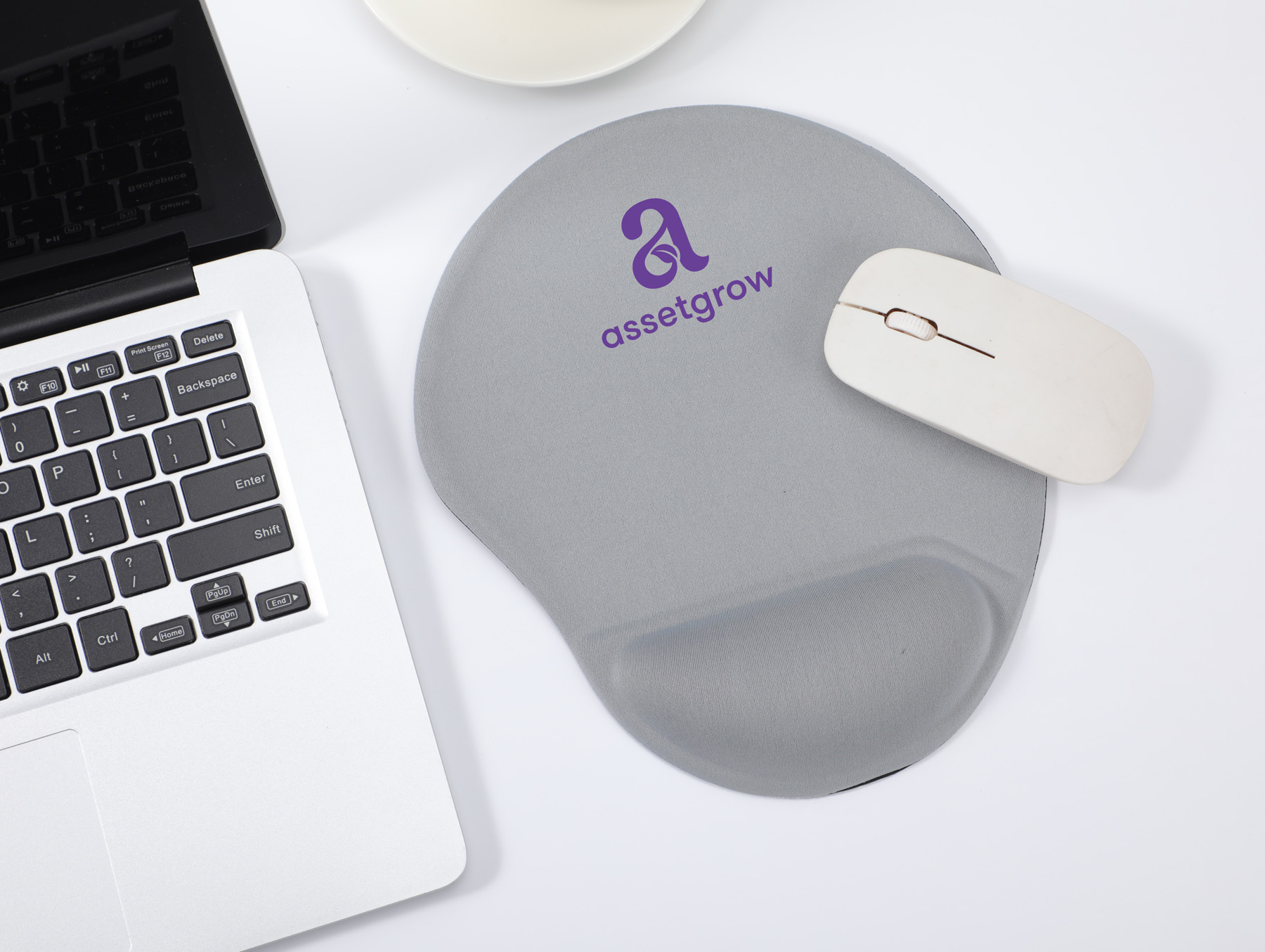 Wave Non-Slip Mouse Pad with Gel Wrist Rest 22