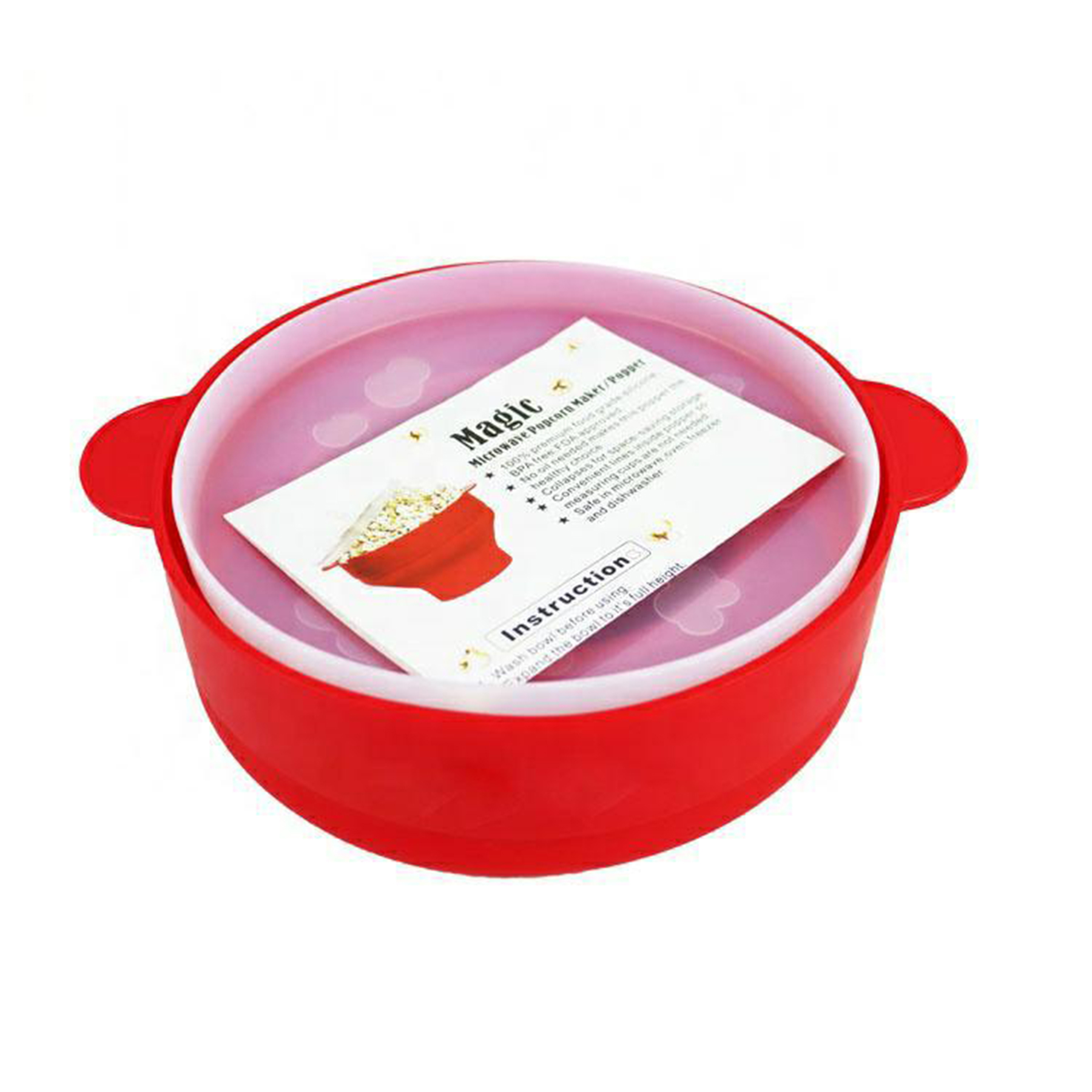 Silicone Popcorn Collapsible Bowl 4