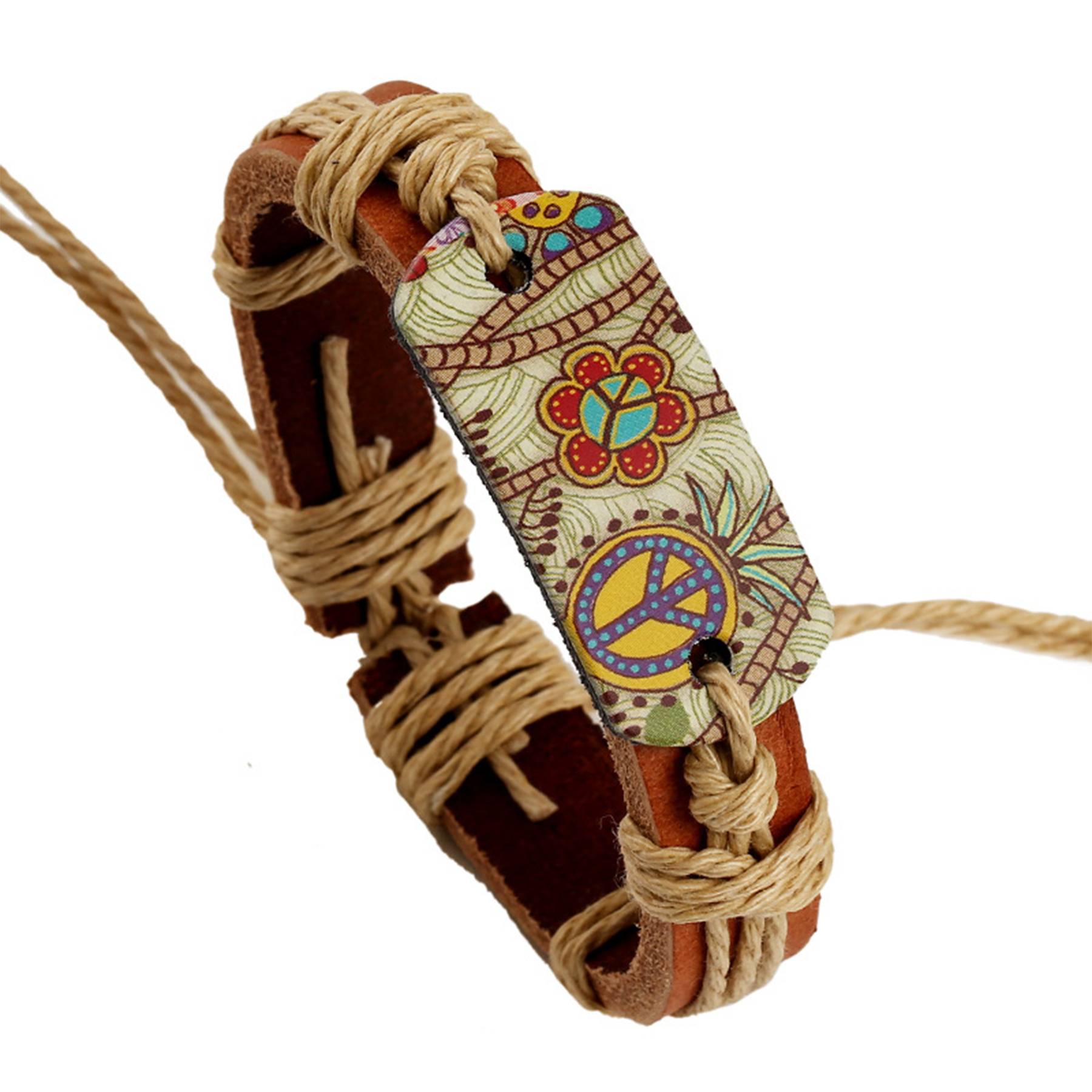Jute Vintage-inspired woven bracelets 3
