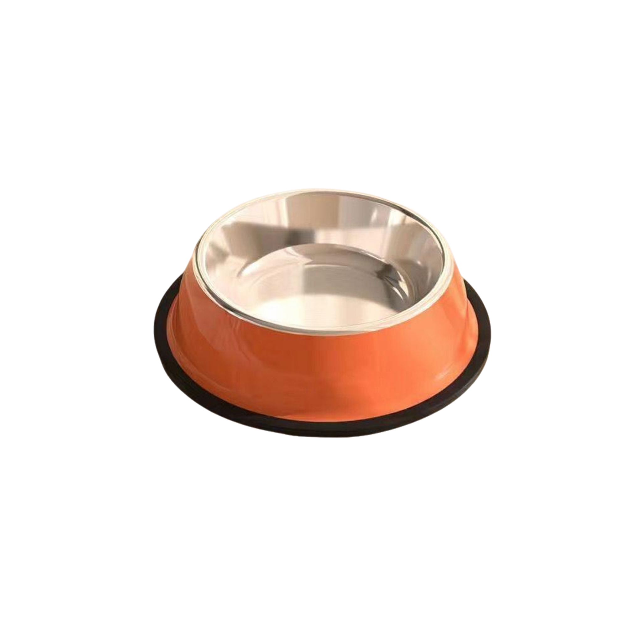 Stainless Steel Pet Treat Bowl With Polished Rim 2