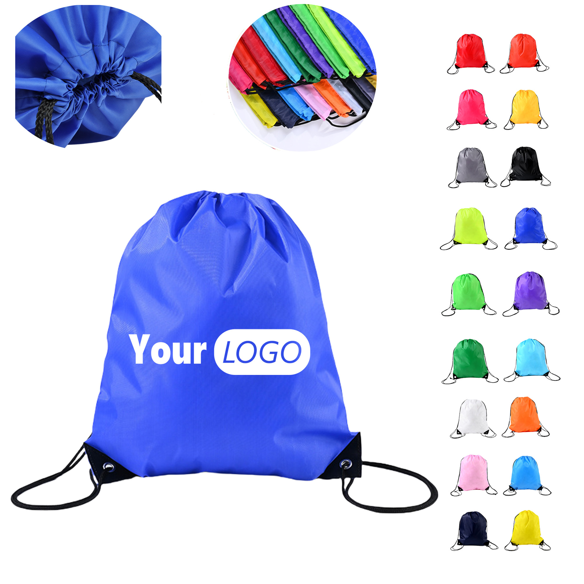 Polyester Drawstring Backpack 9
