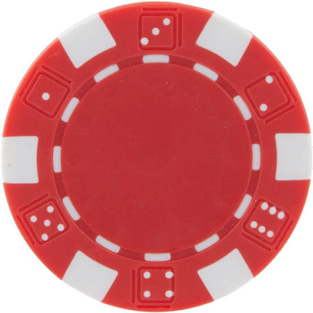 Recycled Poker Chip Ball Marker 55