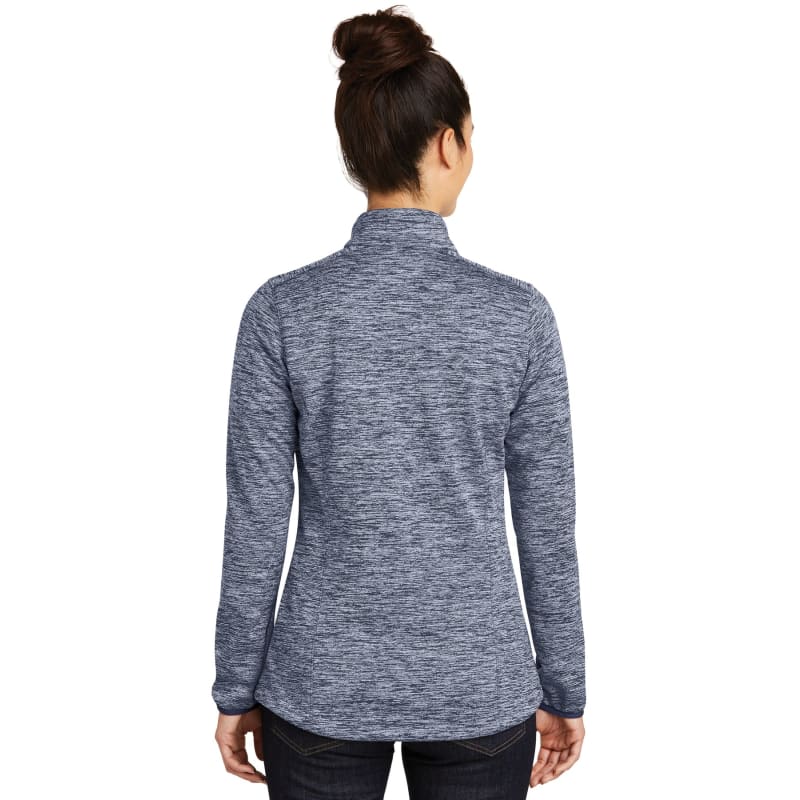 Sport-Tek Women's PosiCharge Electric Heather Soft Shell Jacket. 4
