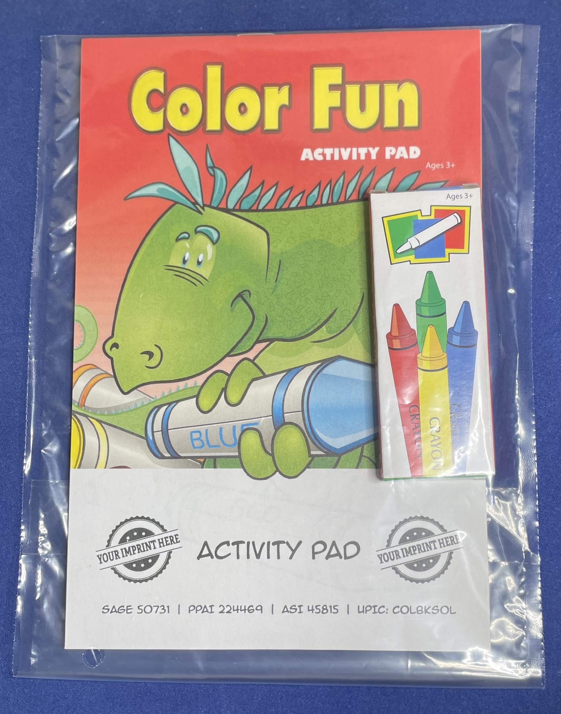 ACTIVITY PAD SET - Color Fun Activity Pad Fun Pack 4
