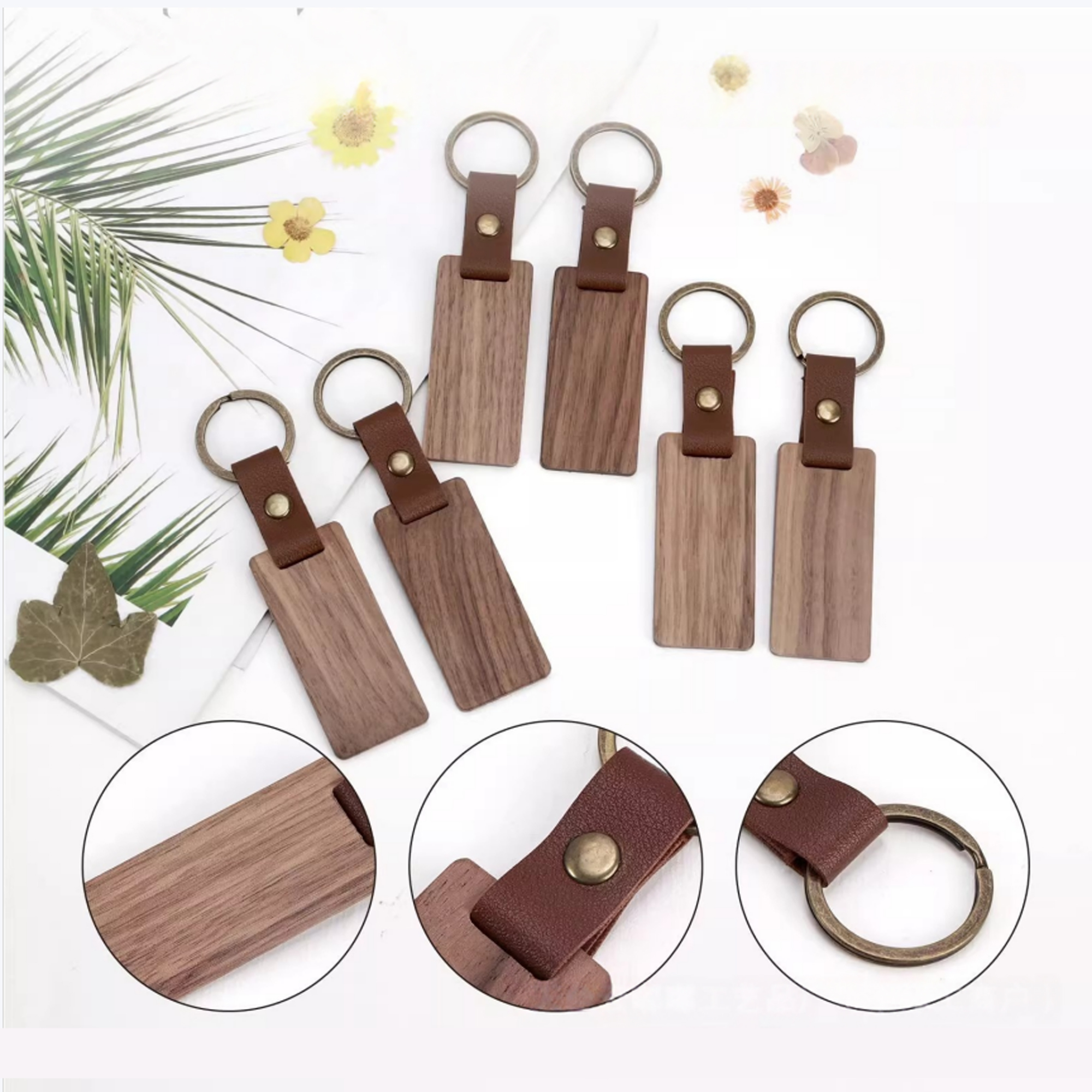Black Walnut Keychain 3