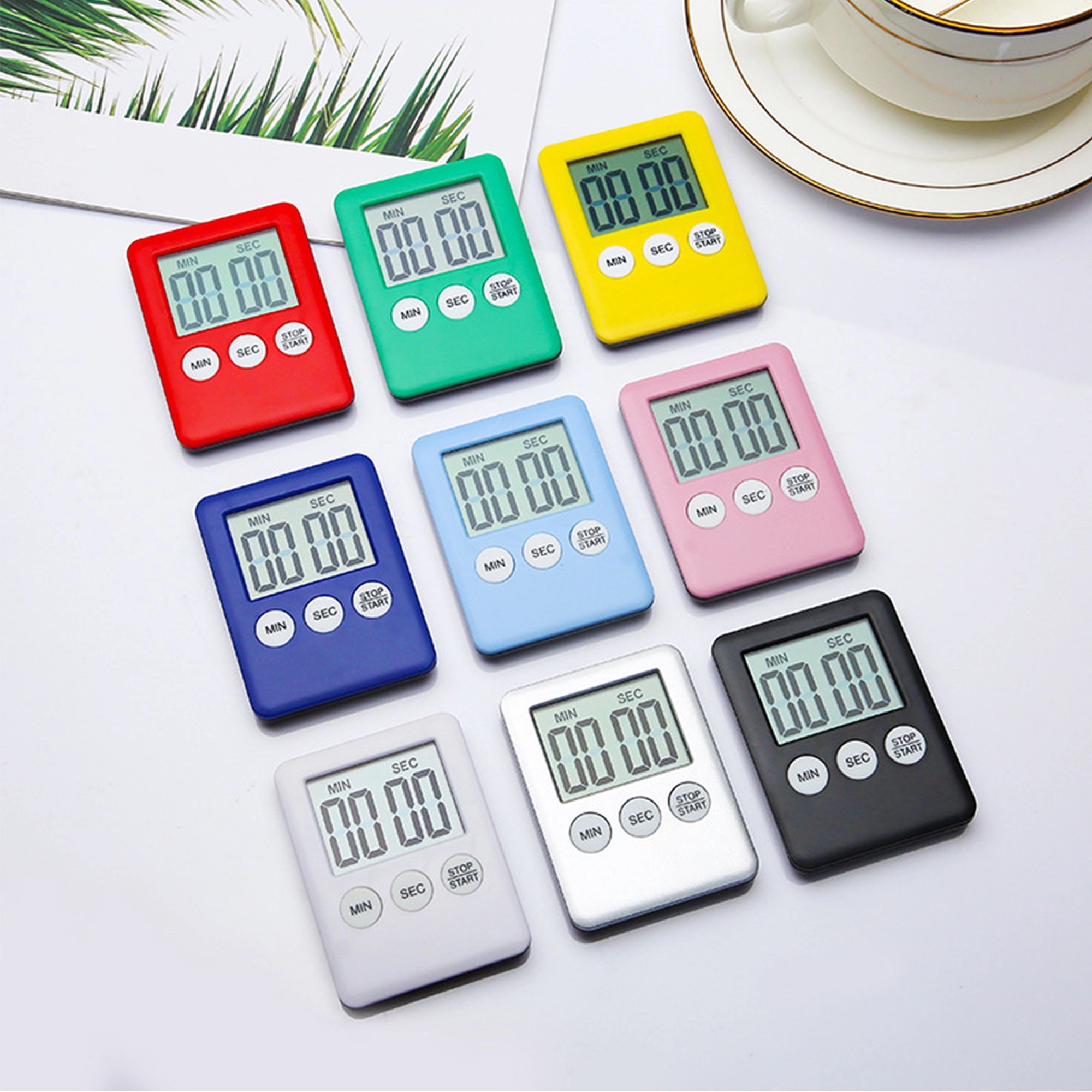 Big LCD Display Magnetic Digital Timer 3
