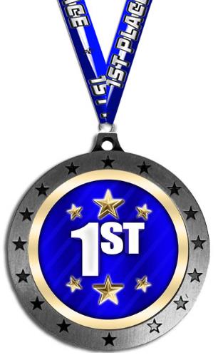 Star Bezel Medallion Holder W/ (EVENT) Stock Satin 1