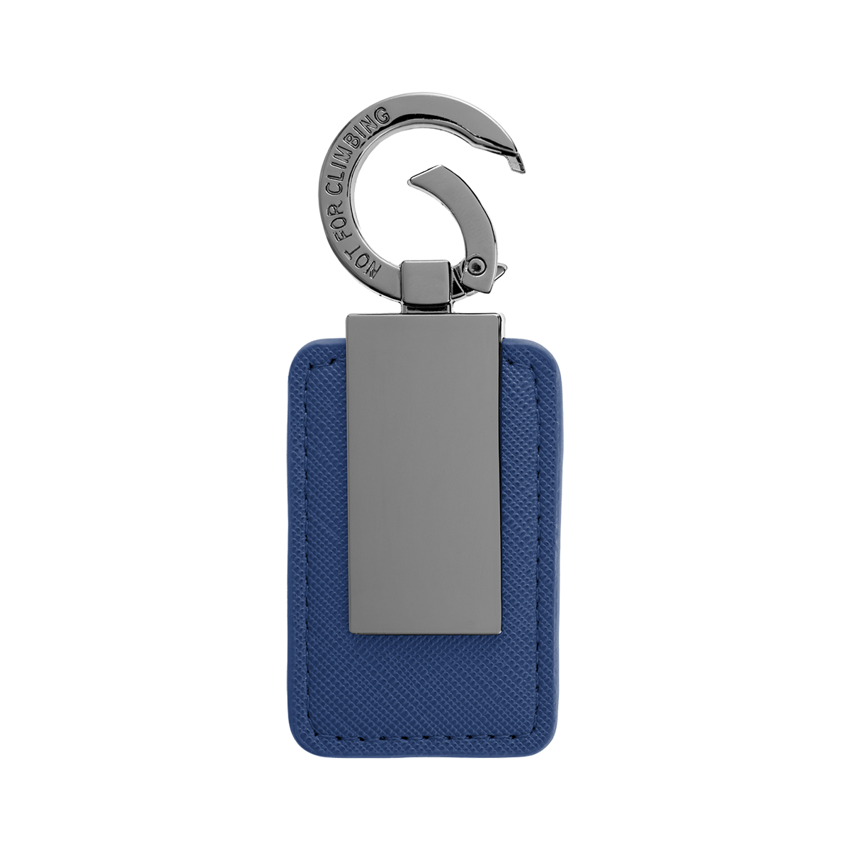 Leatherette Carabiner Clip Key Tag 3