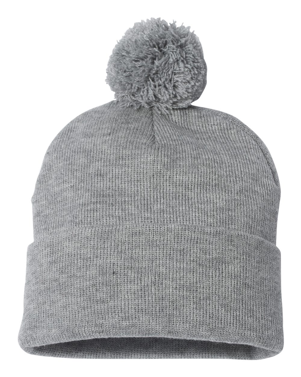 12" Pom-Pom Cuffed Beanie - SP15 41