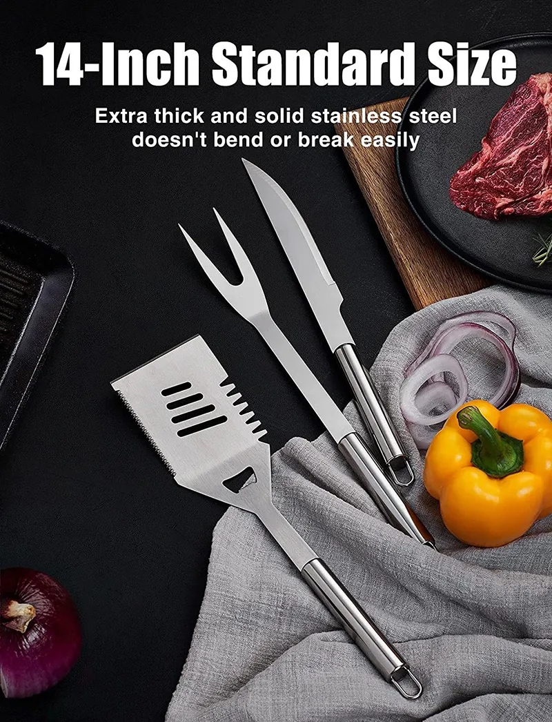 BBQ Tools Set with Apron 4