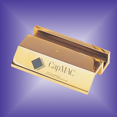 GOLD PLATED NAME CARD HOLDER 1