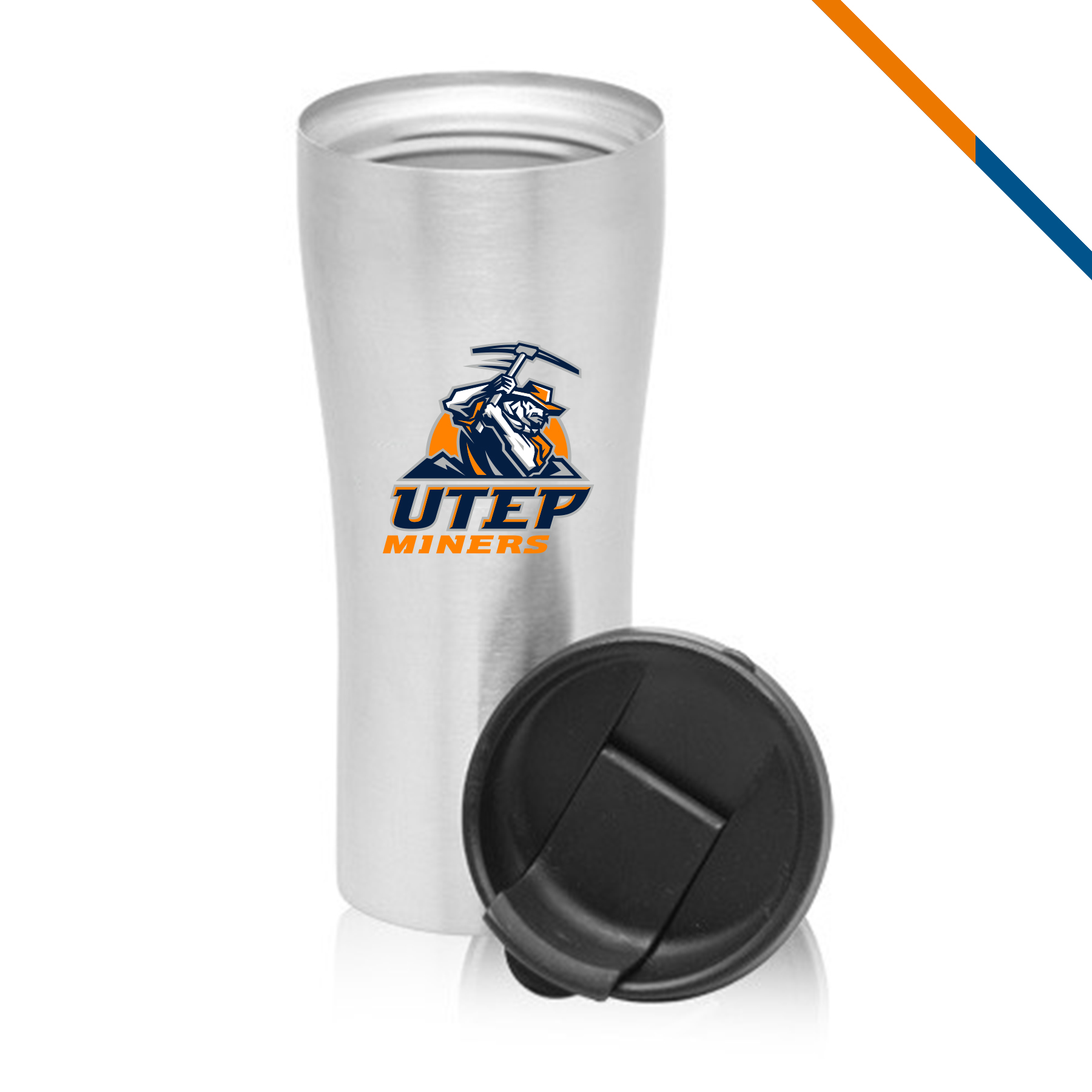 Racing Stainless Steel Travel Tumbler - 16 OZ. 3