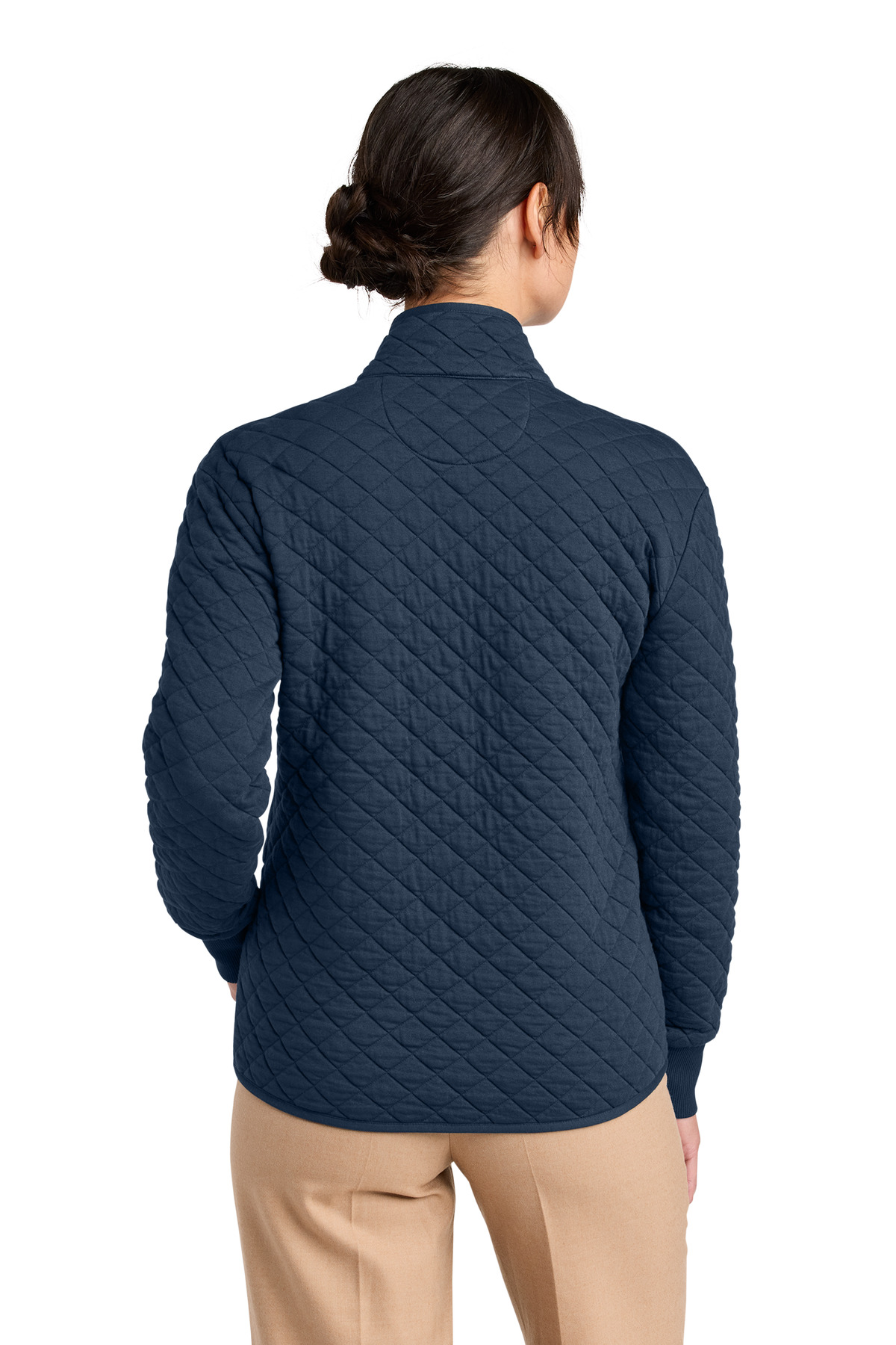 Brooks Brothers Women's Diamond Quilt Full-Zip BB18213 15
