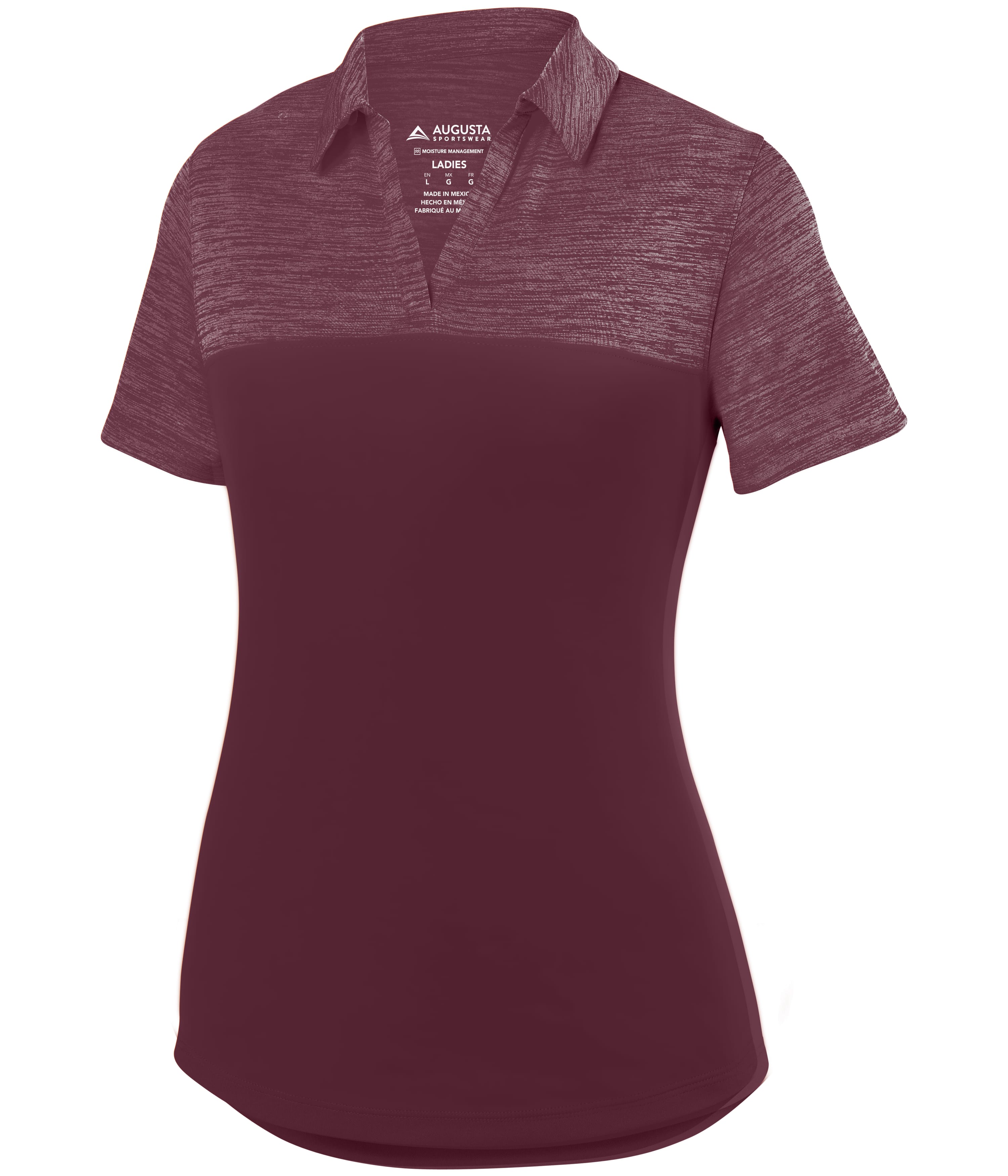 Ladies Shadow Tonal Heather Polo 4