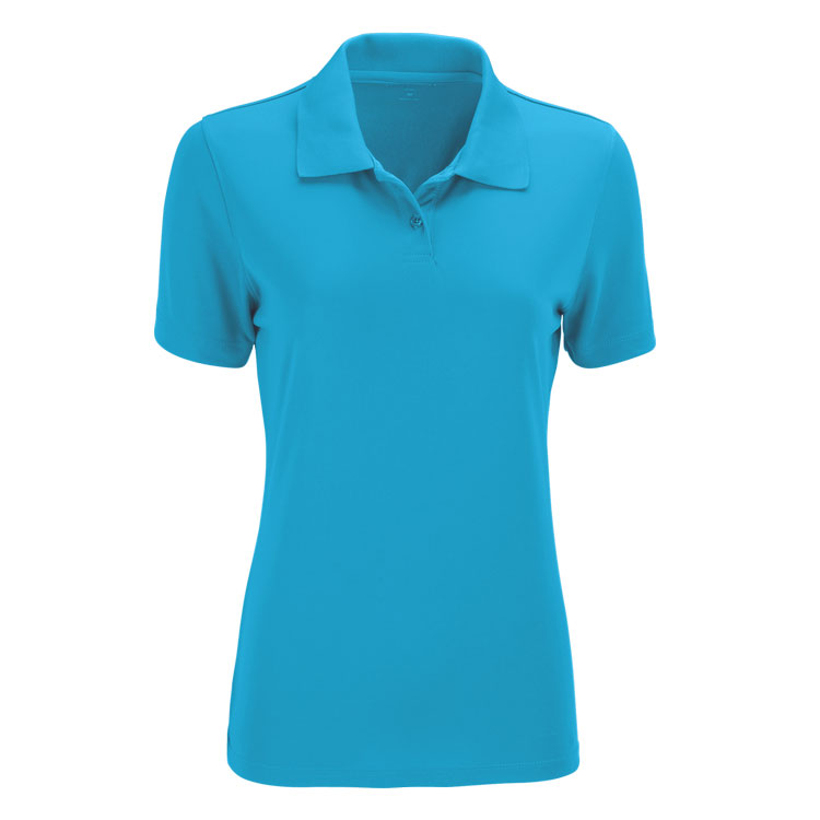 Vansport Ladies Omega Solid Mesh Tech Polo 22
