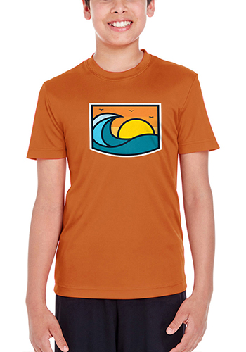 3.8 oz 100% Polyester Interlock with Moisture-Wicking Protection 10
