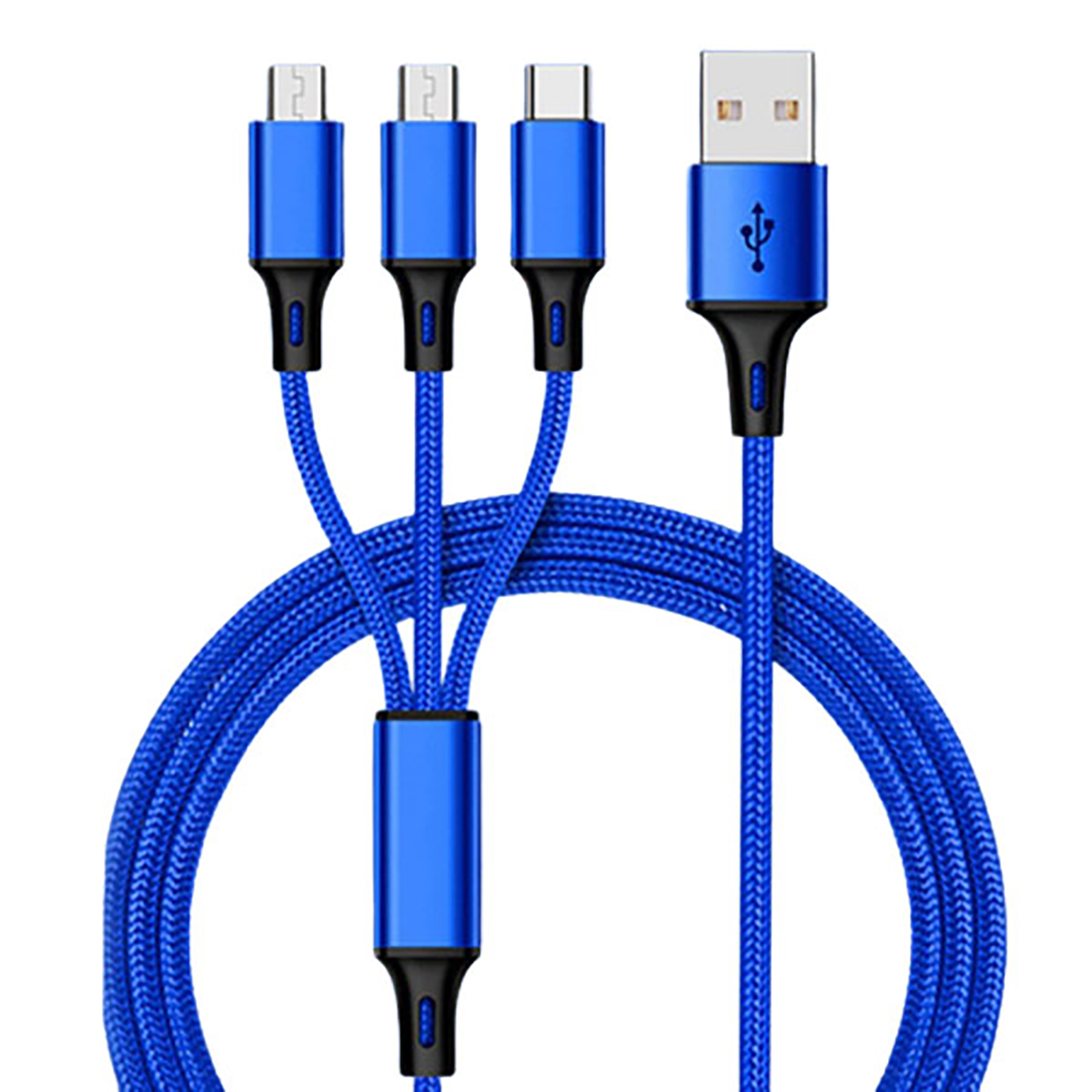 2A 3-in-1 Multi-Device Charging Cable 2