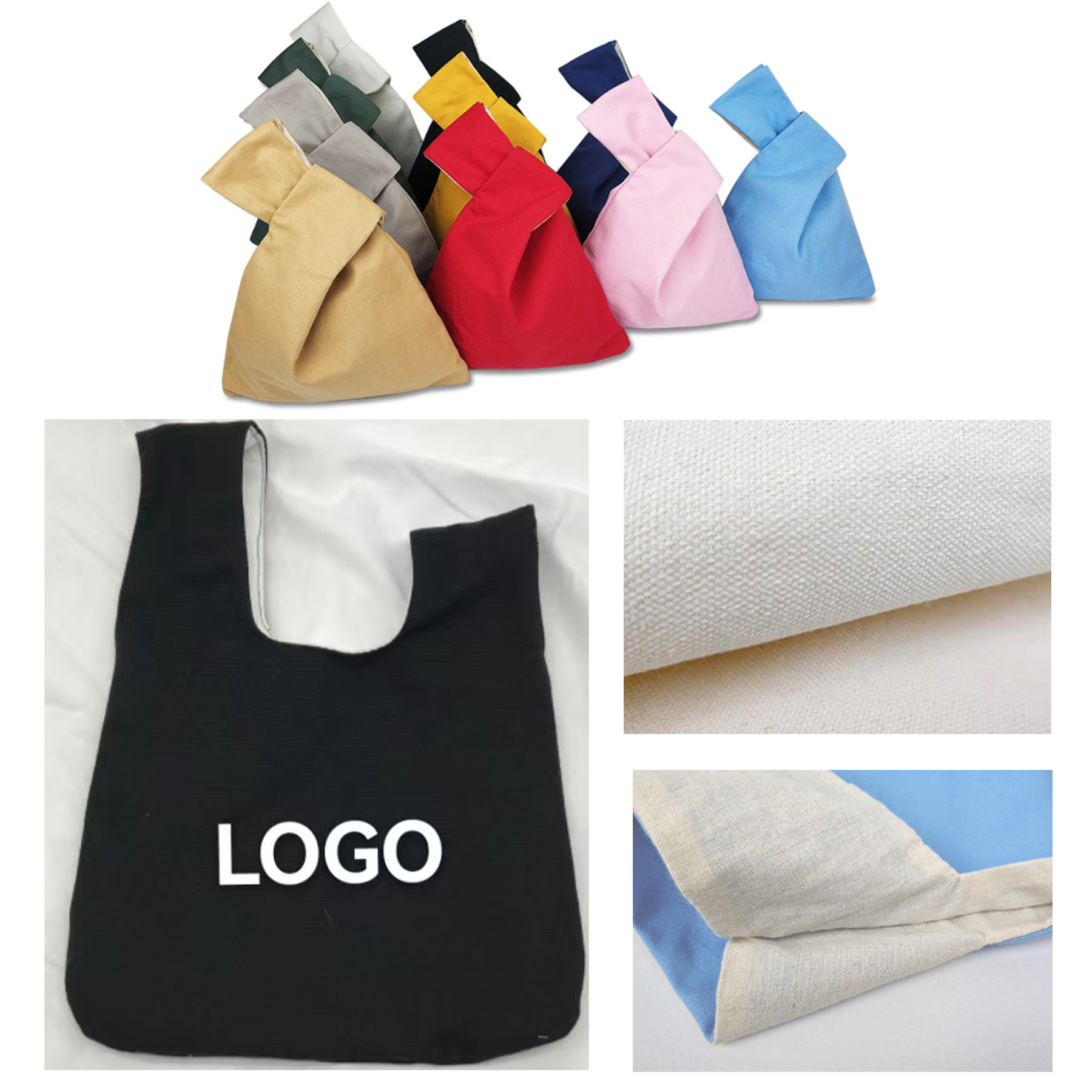 Cotton Wrist Bag 2