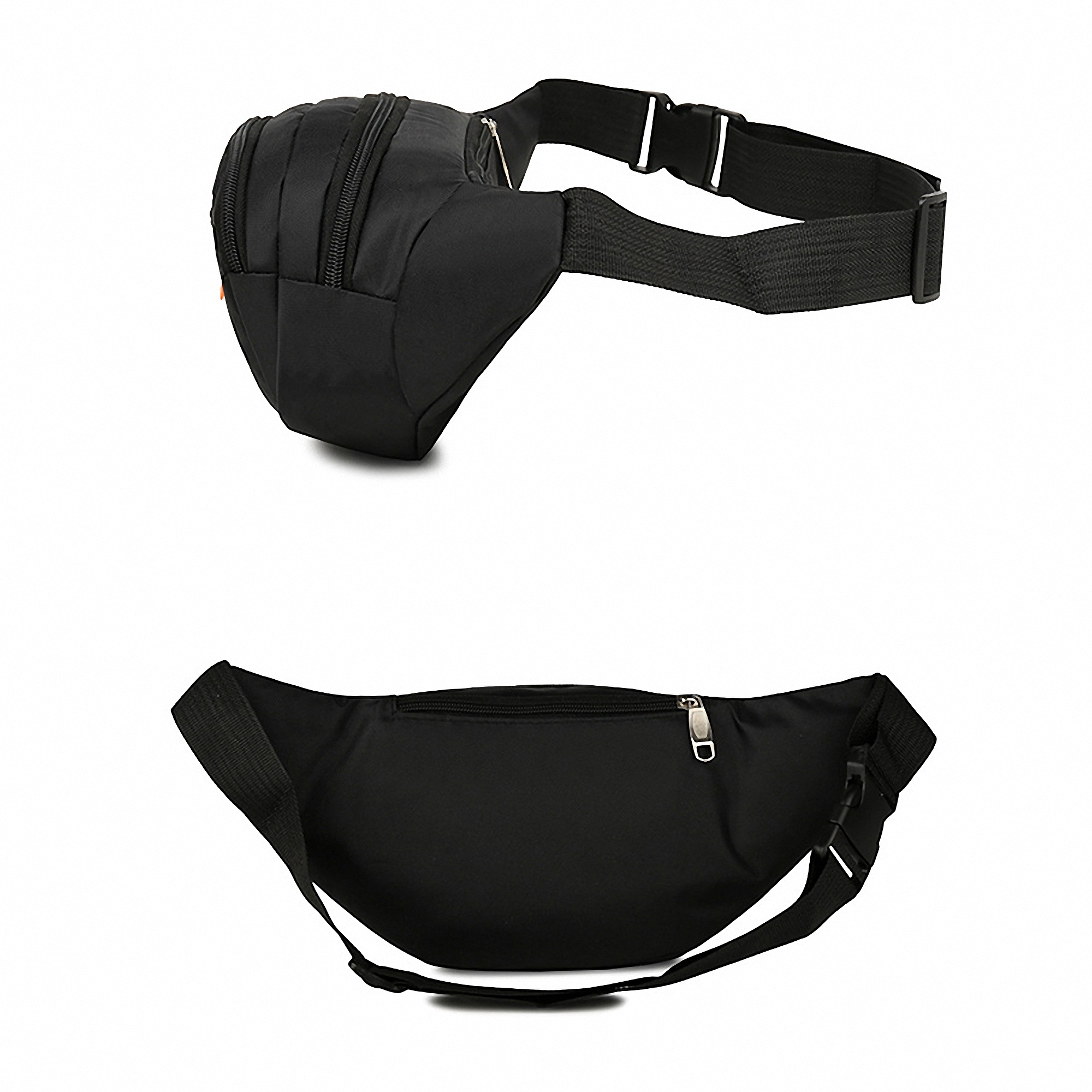 Triple Zipper Large Fanny Pack 3