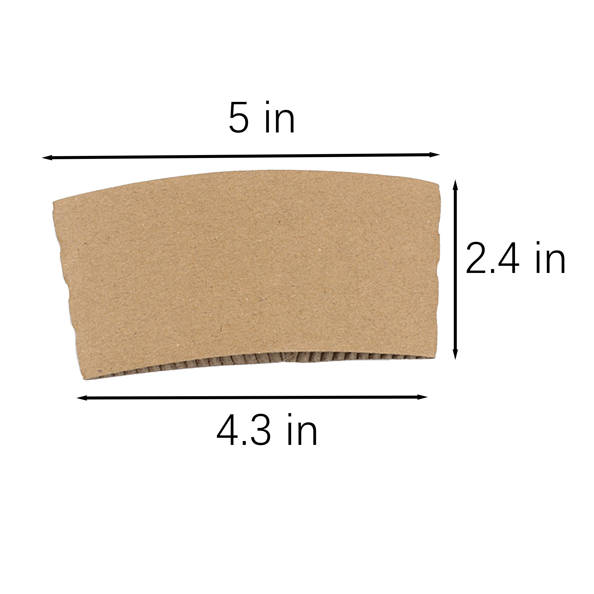 Premium Custom Printed Kraft Coffee Sleeves 2