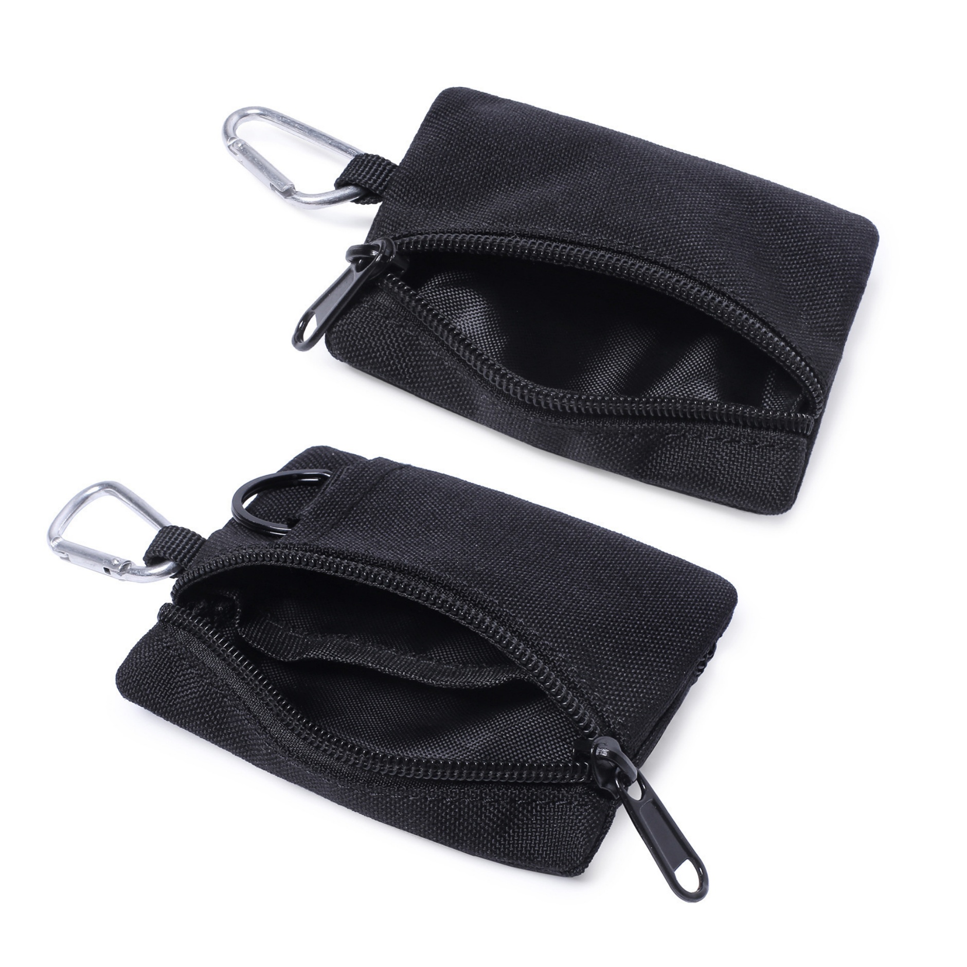 Travel Coin Purse Pouch with Carabiner 8
