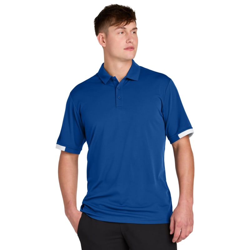 Sport-Tek Club Colorblock Polo 44
