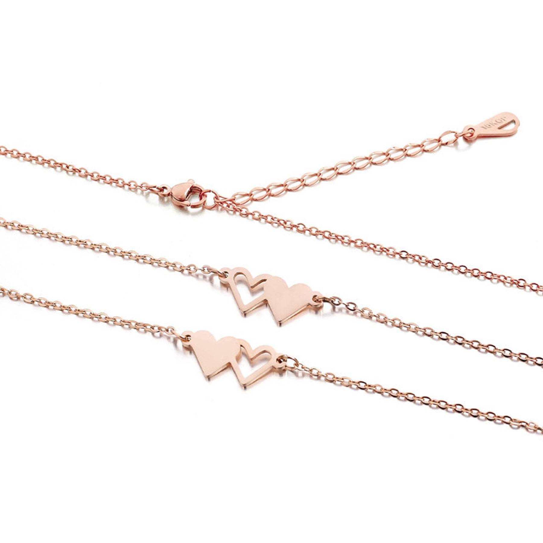 Retro Titanium Steel Love Bracelet 4
