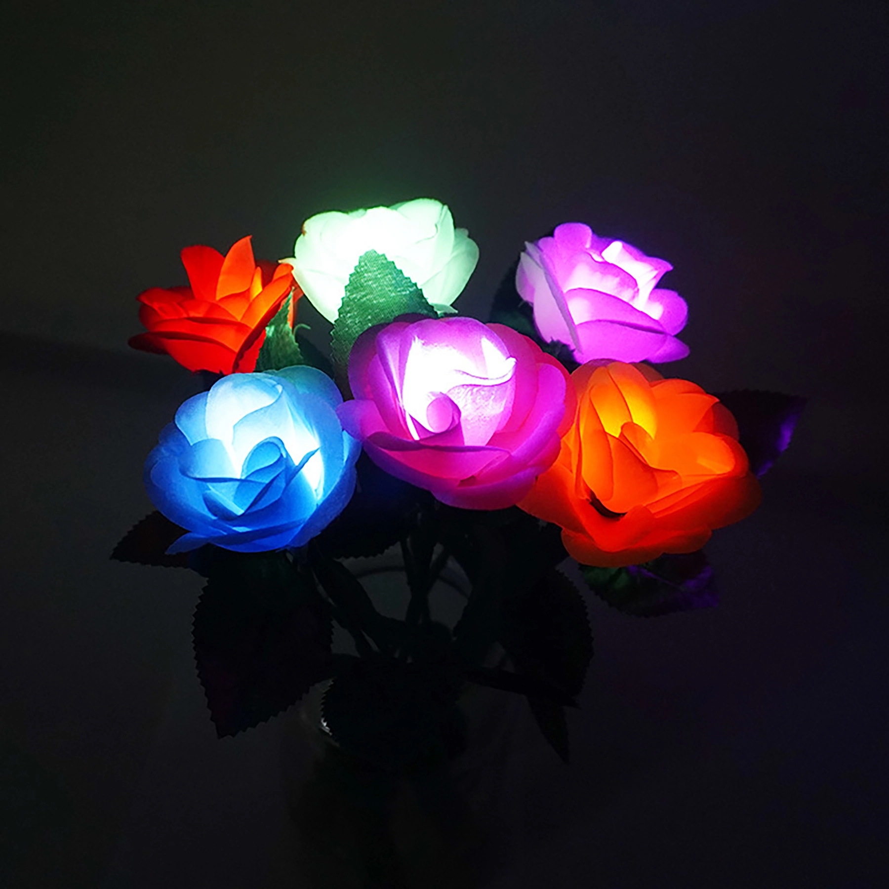 Light-Up Rose Multicolor 3