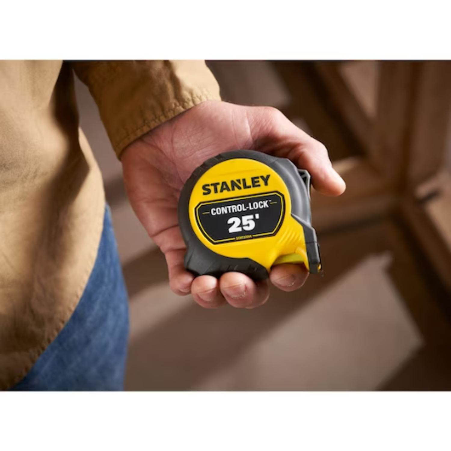 25 ft. Stanley Tools® Control-Lock™ Tape Measure 1