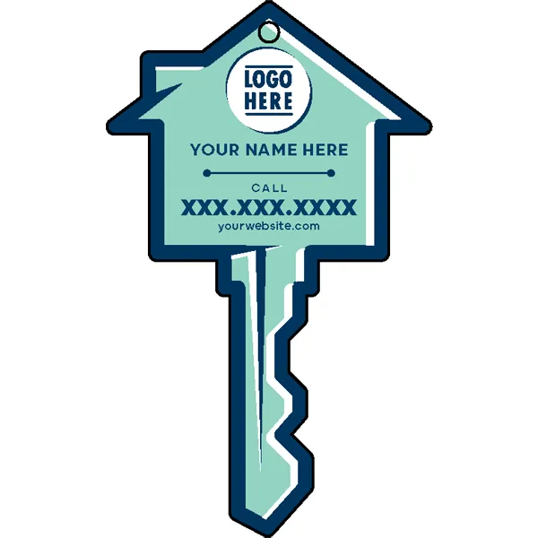 Stock Shape Acrylic Key Tag