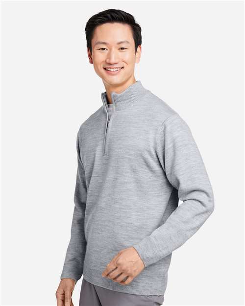 Unisex Pilbloc™ Quarter-Zip Pullover Sweater - M421 3