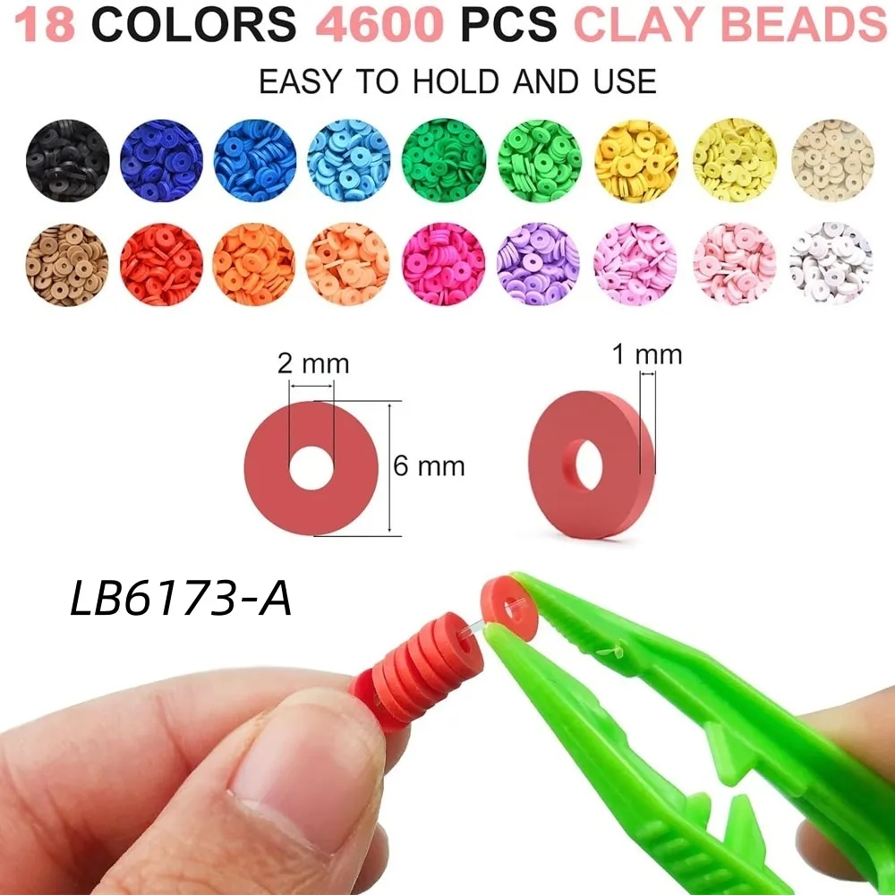 Lot DIY Friendship Bracelet Making Kit Beads and Charms Set 2