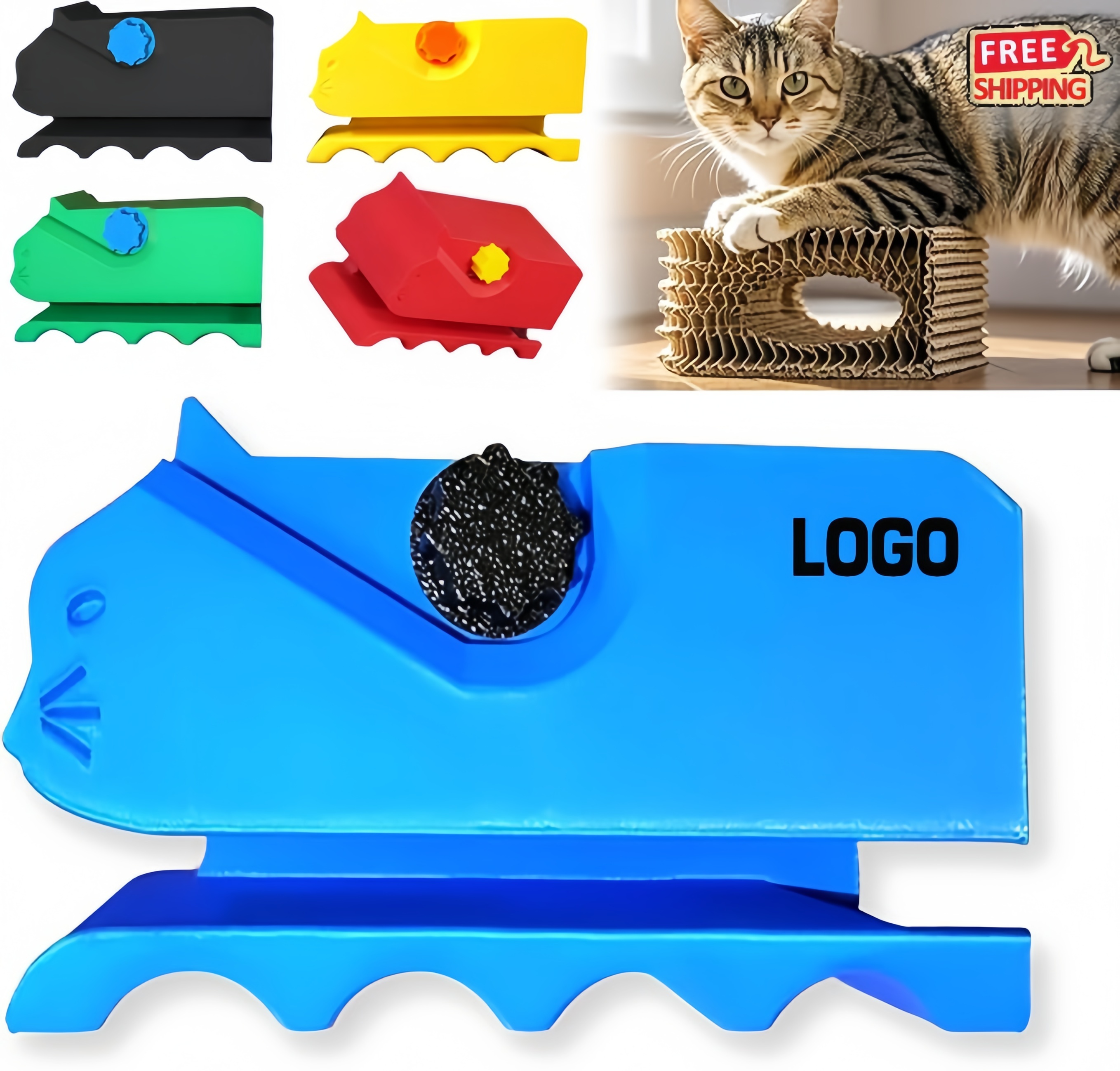 Cat Shaped Cardboard Cutter Tool 2