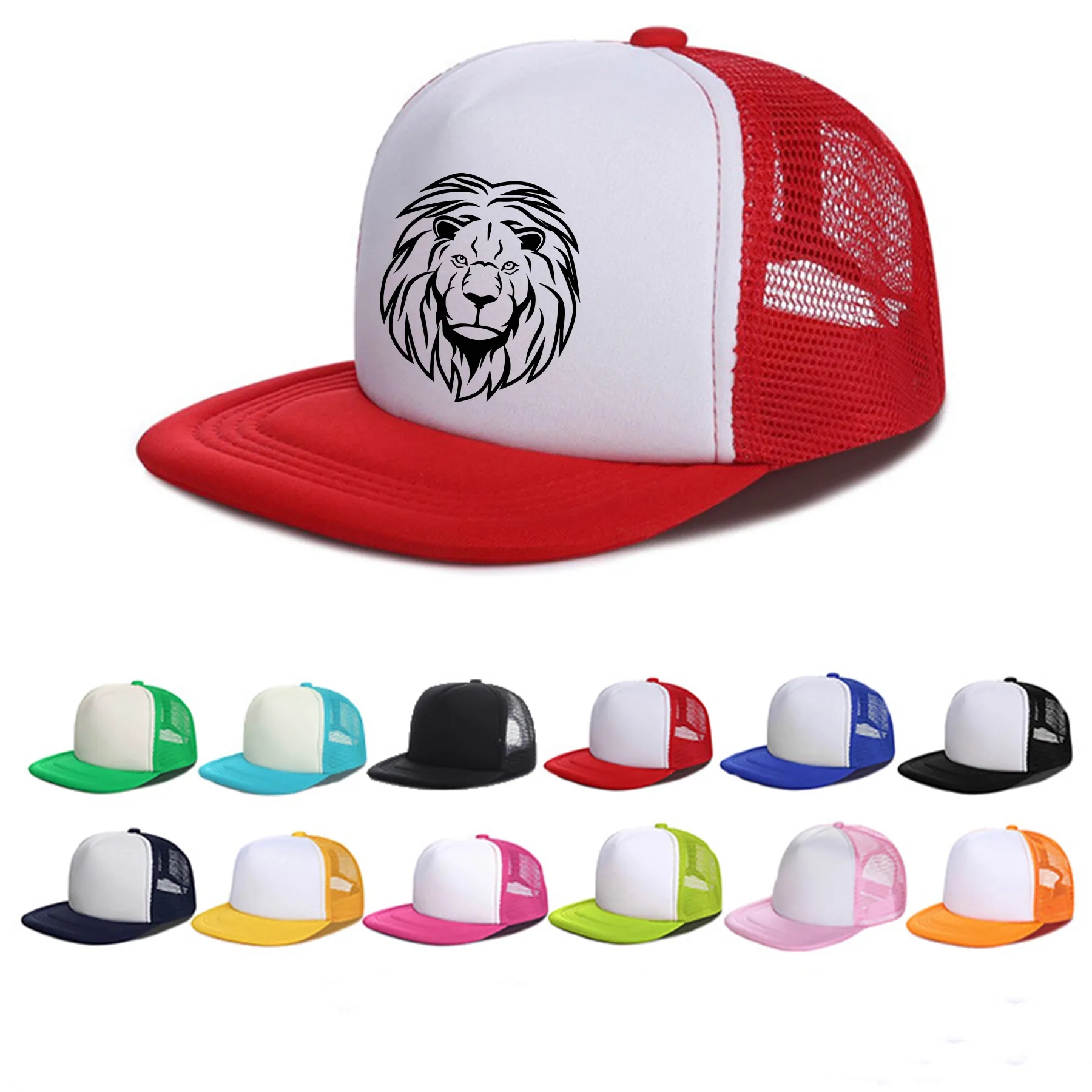 Foam Mesh Baseball Cap Trucker Hat