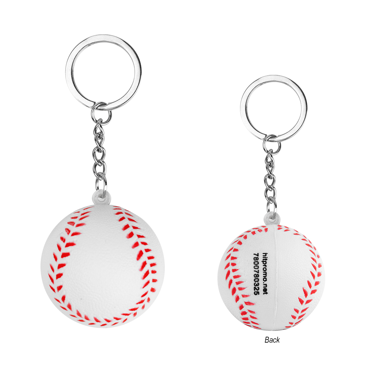 Baseball Stress Reliever Keychain 1