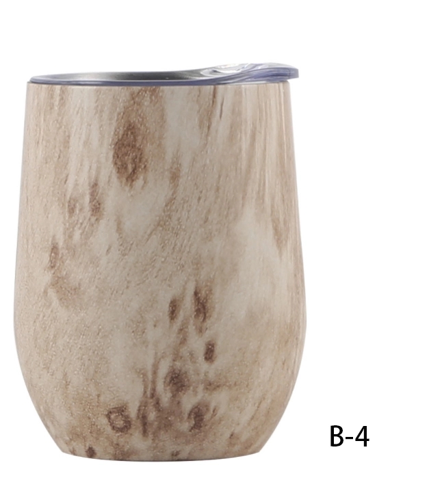 12 OZ U shape Stemless Thermos cup 15