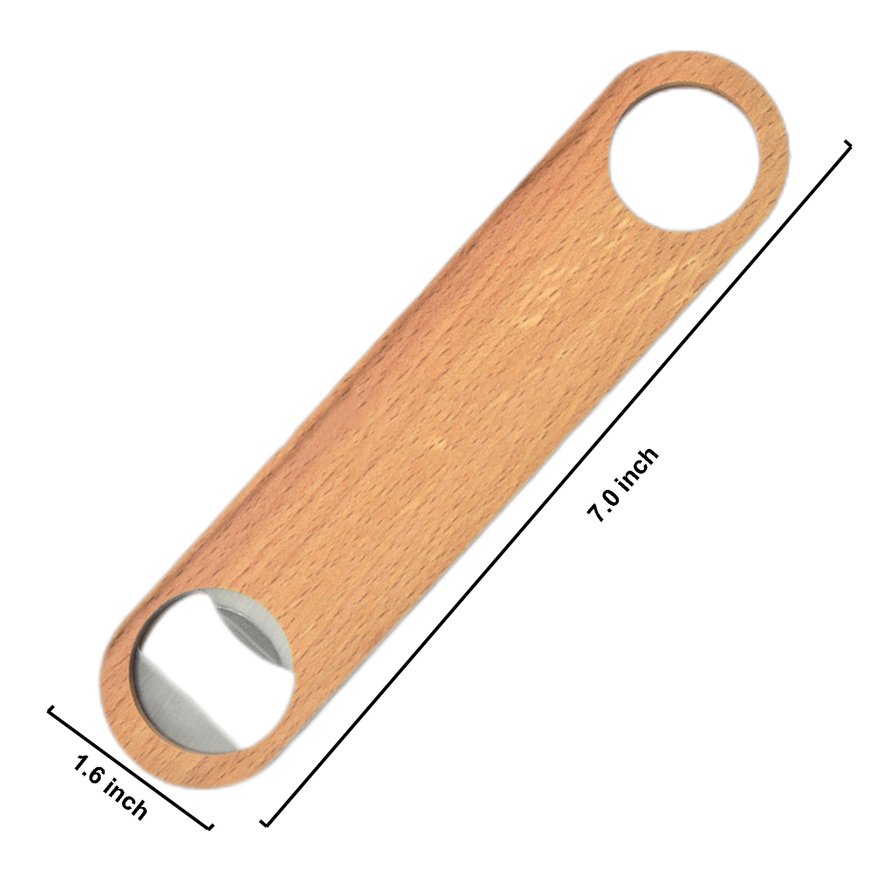 Wooden Handle Bottle Opener 2